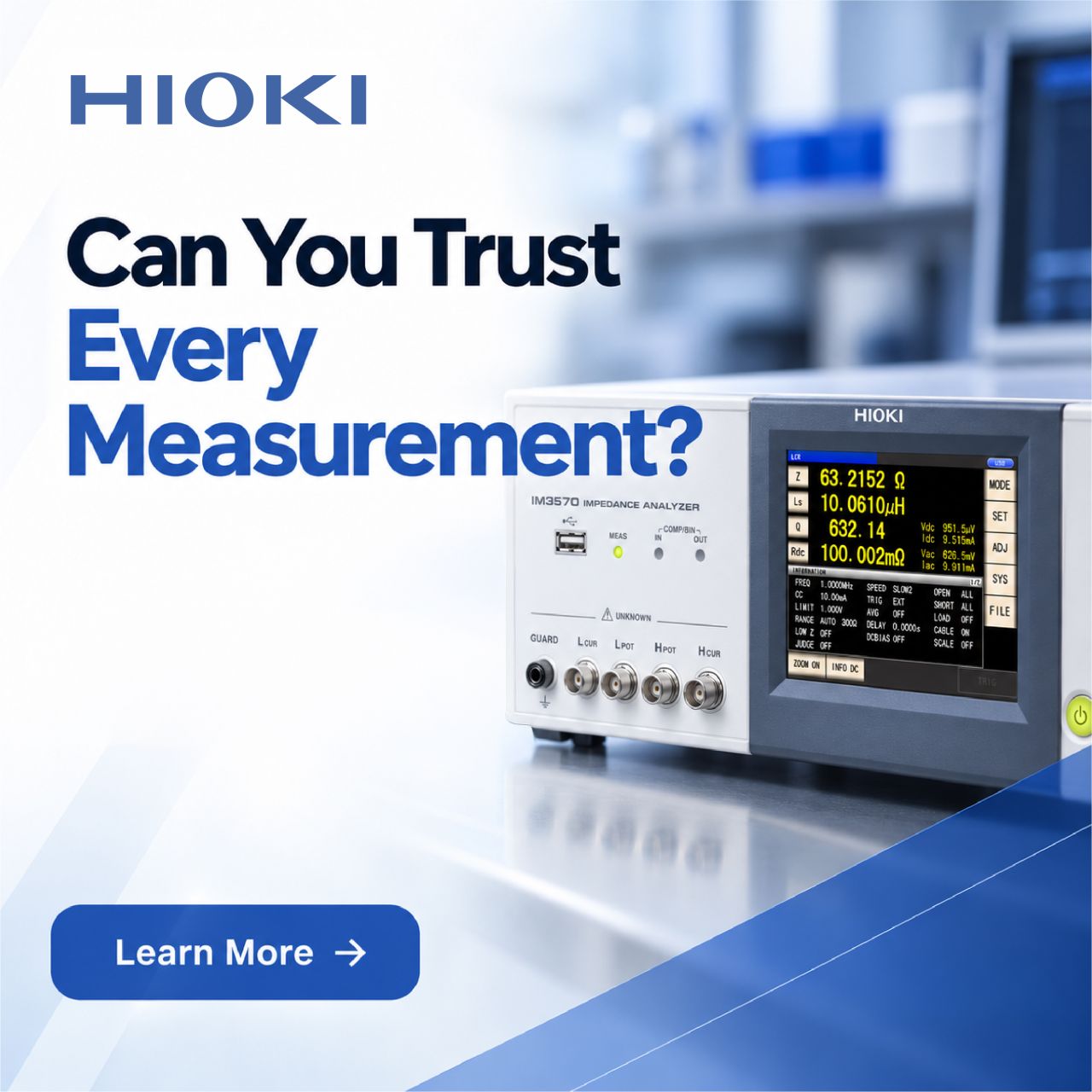 Hioki USA Corporation ad