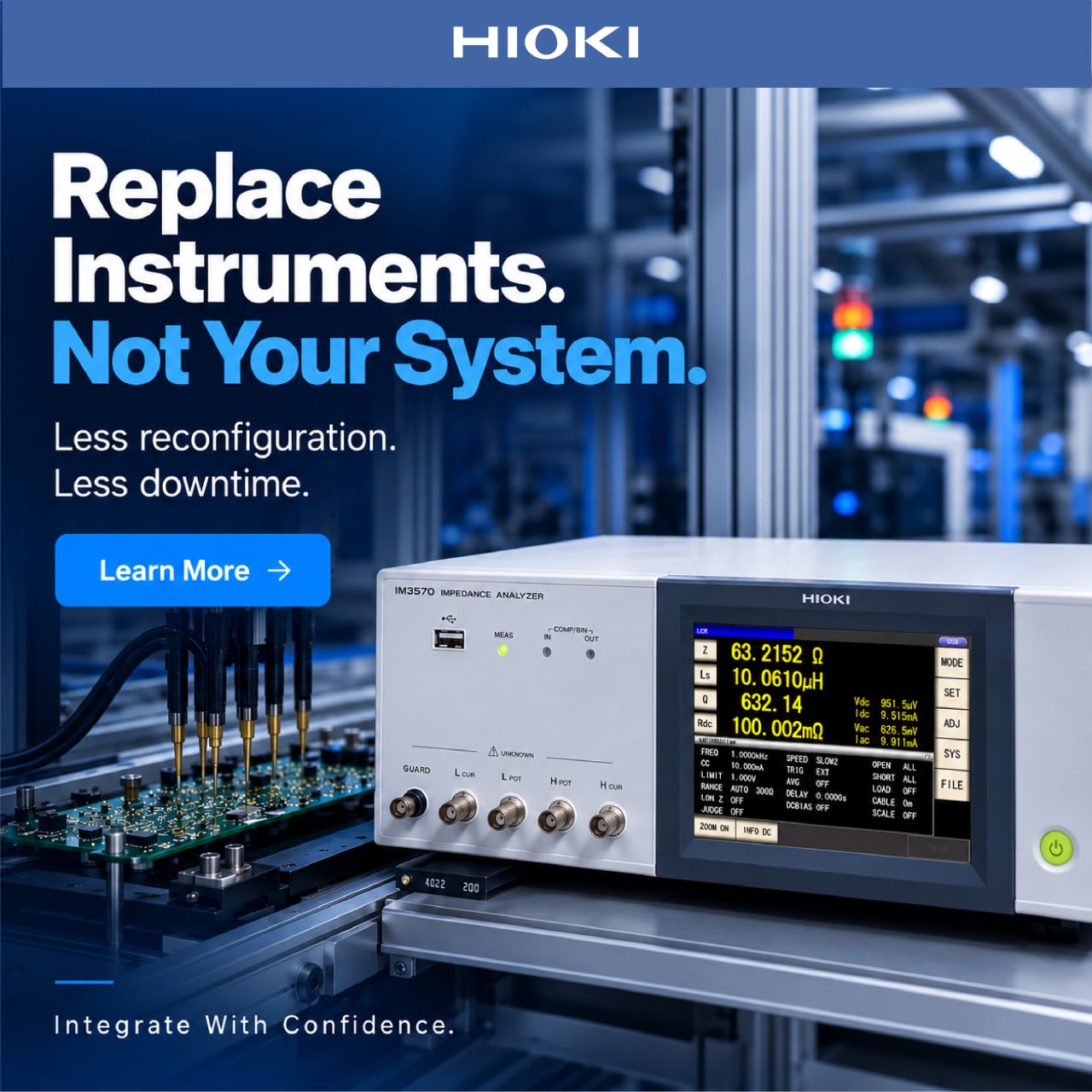 Hioki USA Corporation ad
