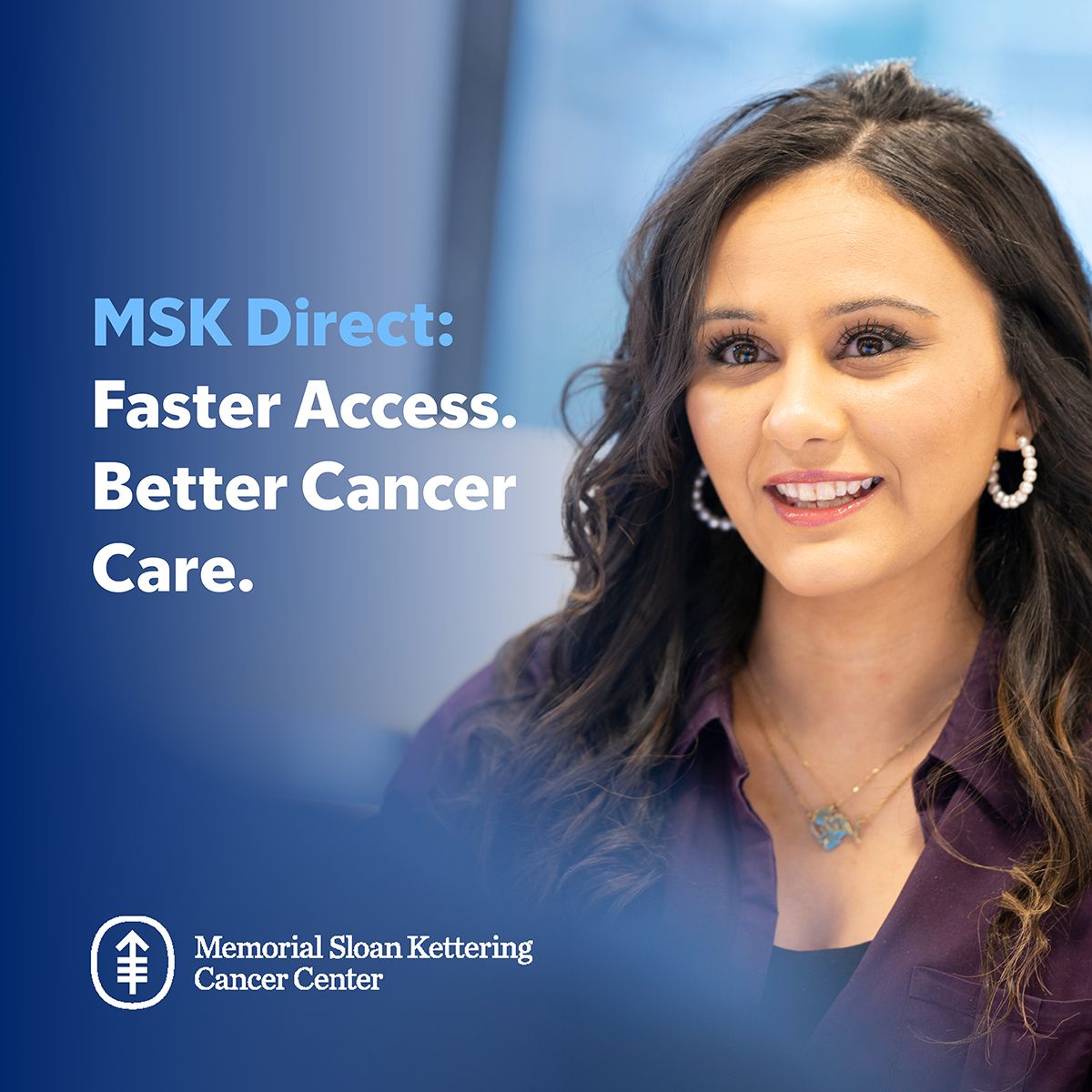 Memorial Sloan Kettering Cancer Center ad