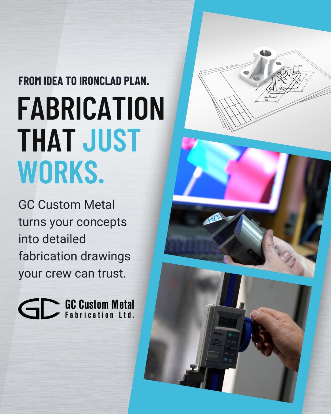 GC Custom Metal Fabrication Ltd ad