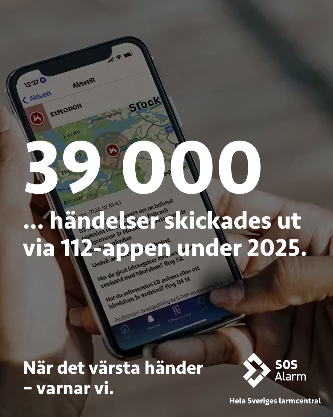 SOS Alarm ad