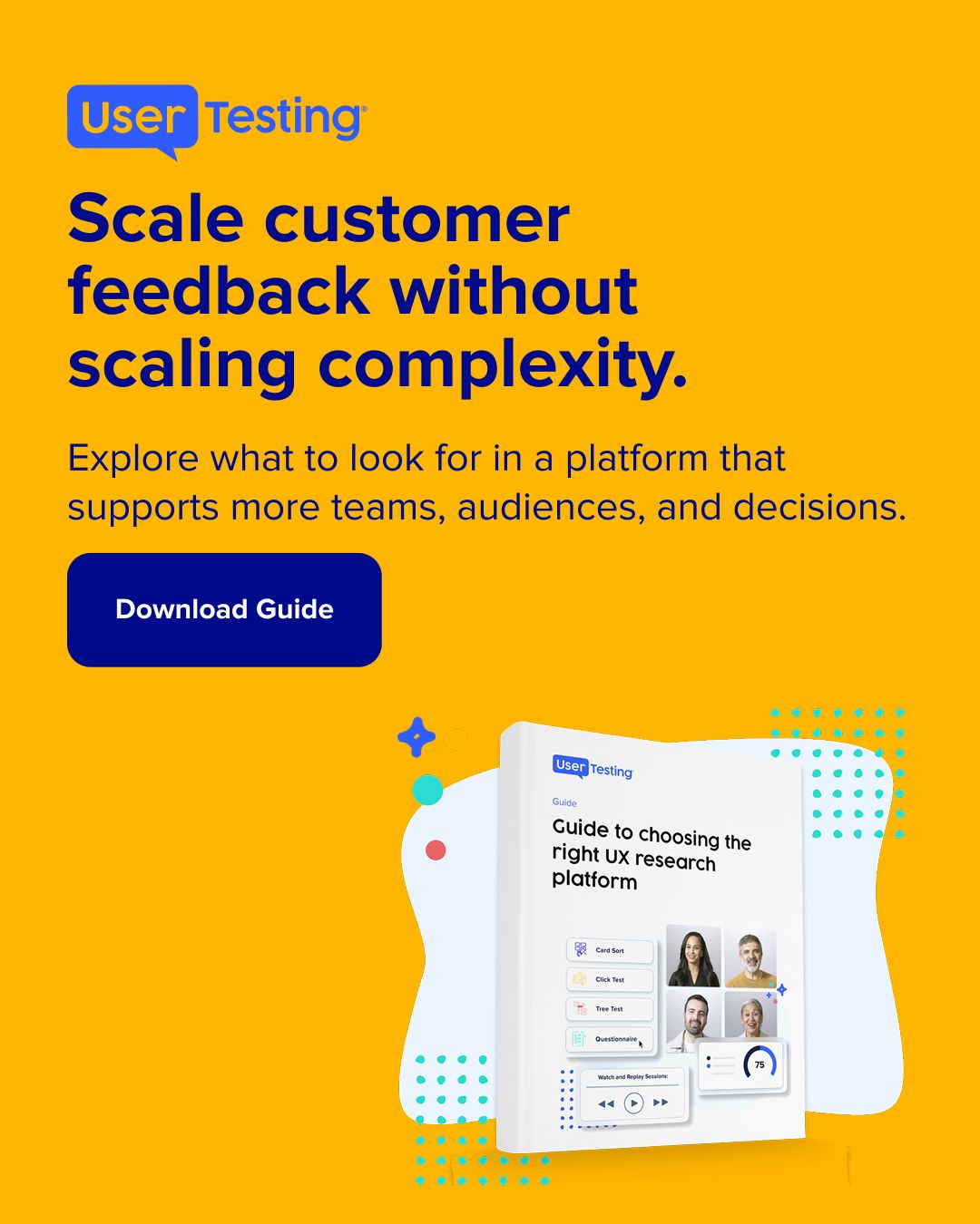 UserTesting by Auros ad