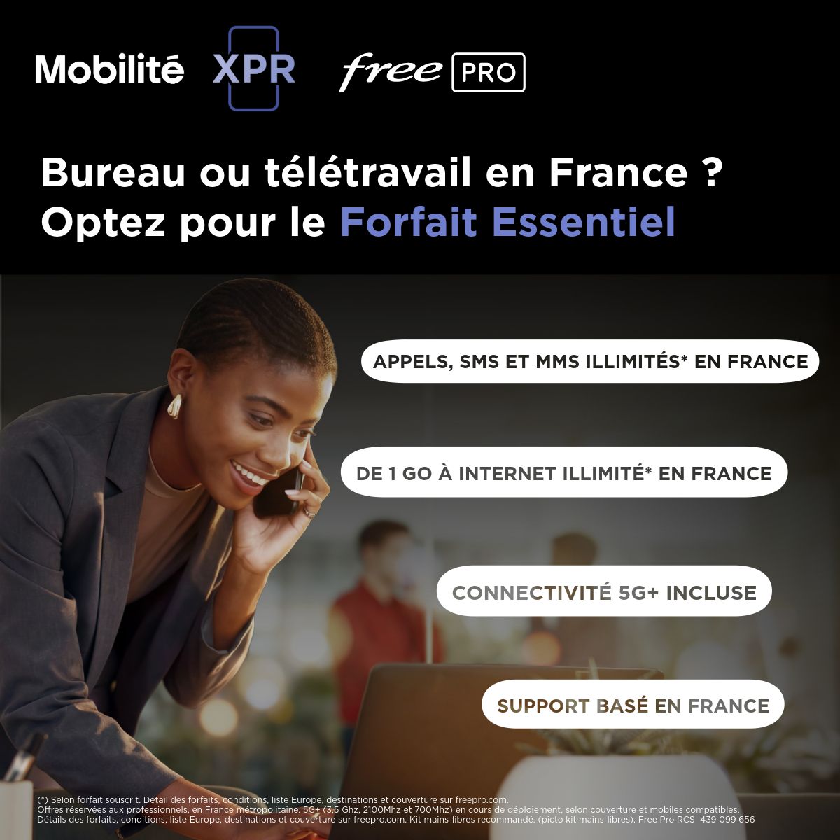 Free Pro ad