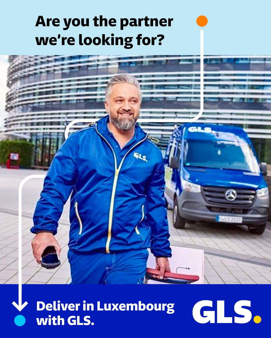 GLS Belgium ad