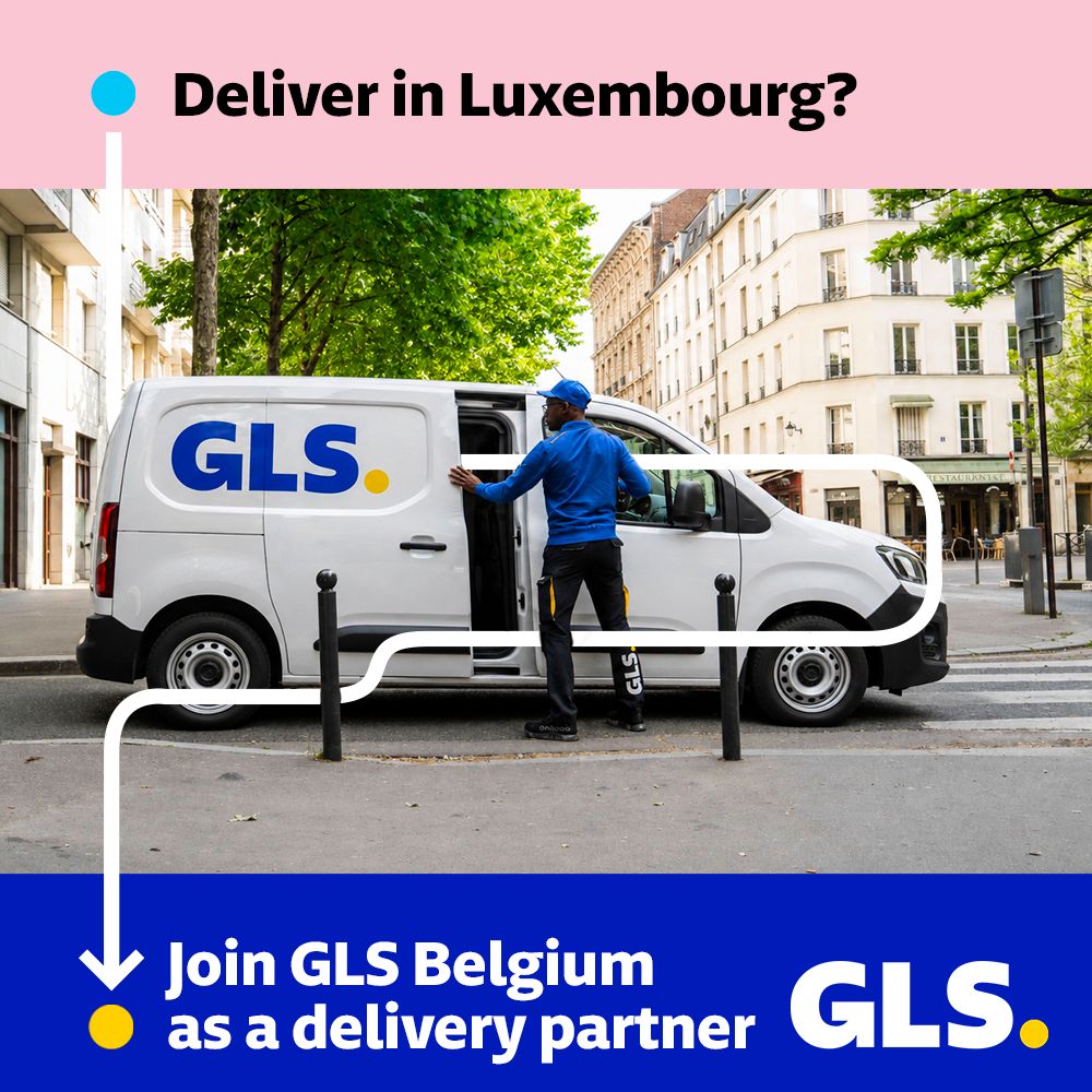 GLS Belgium ad