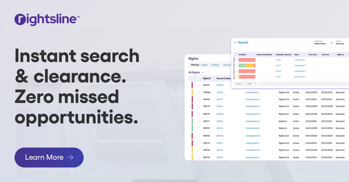 Rightsline ad