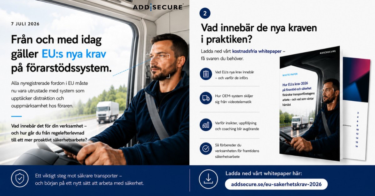 AddSecure - Transport solutions ad