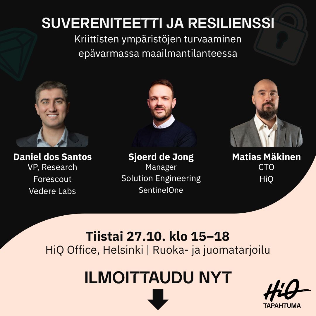 HiQ Finland ad