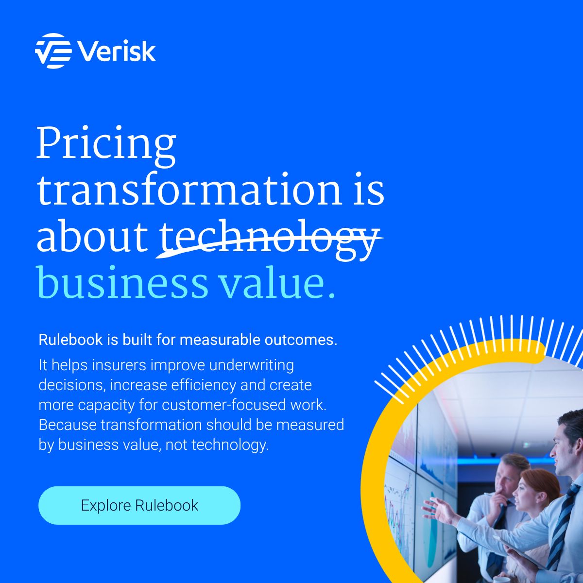 Verisk Specialty Business Solutions ad