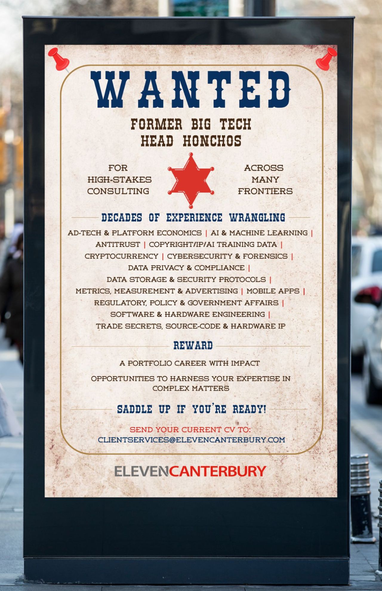 Eleven Canterbury, LLC ad
