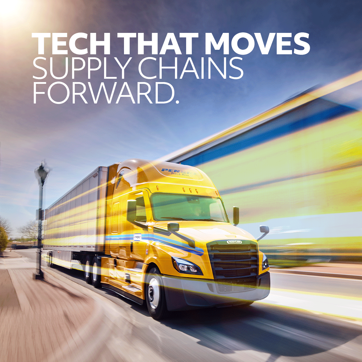 Penske Logistics ad