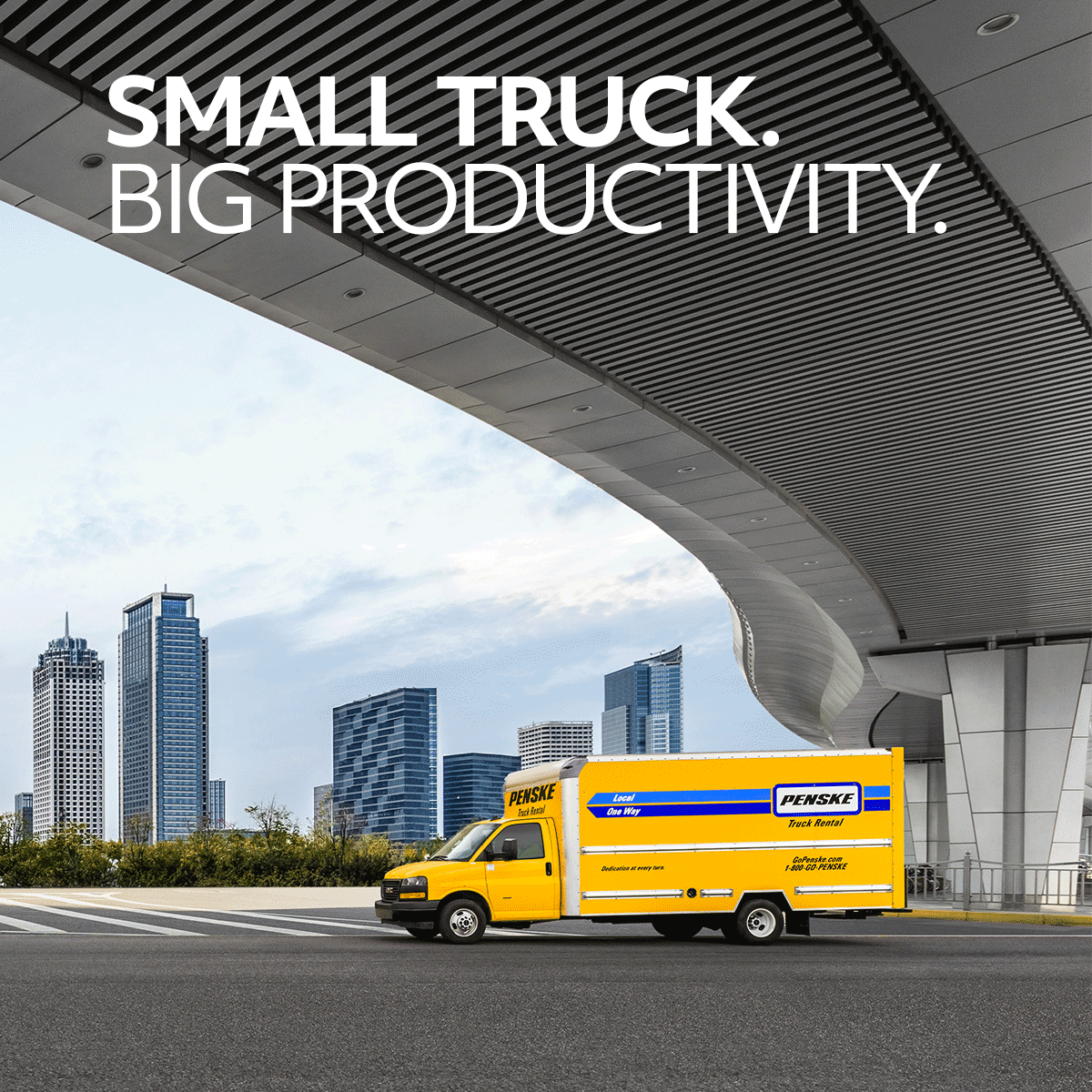 Penske Truck Leasing ad