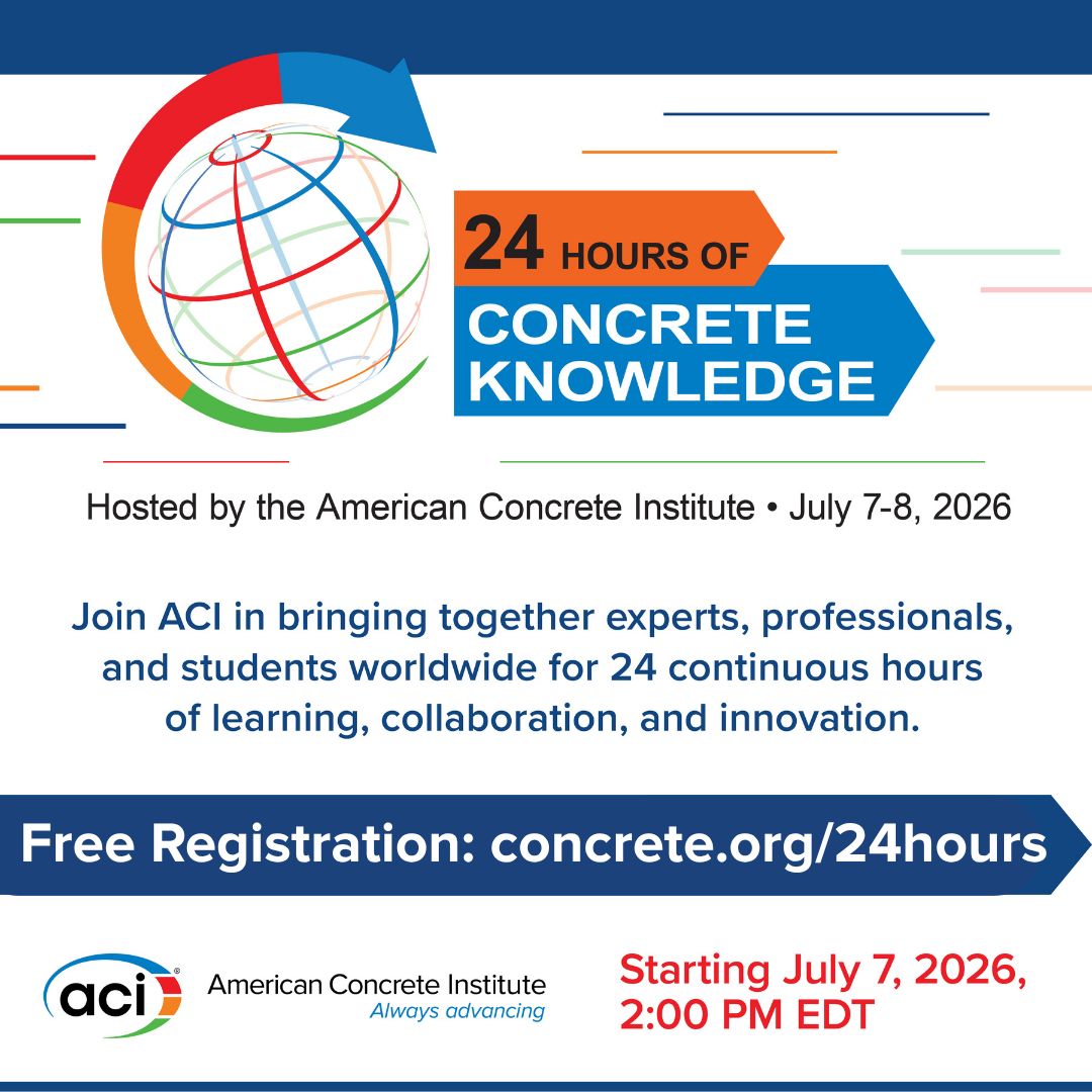 American Concrete Institute ad