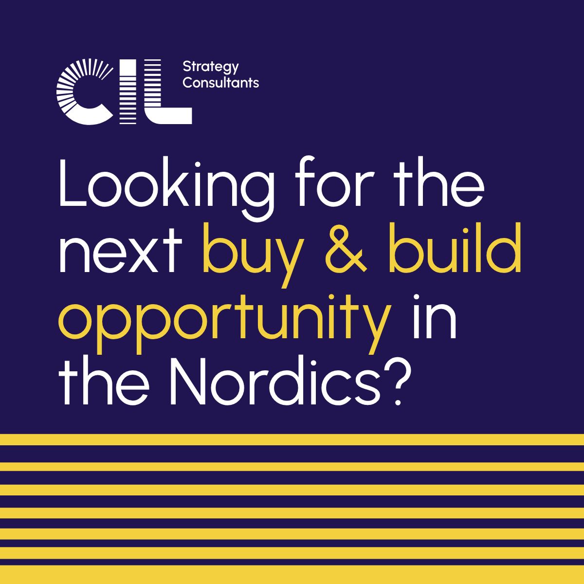 CIL Strategy Consultants ad