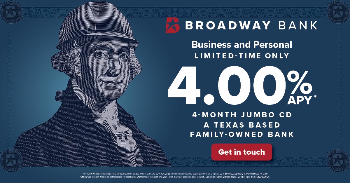 Broadway Bank ad
