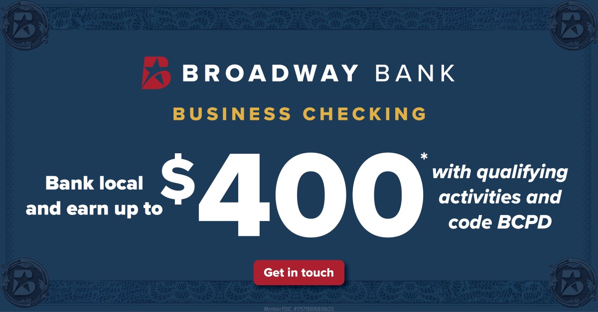 Broadway Bank ad