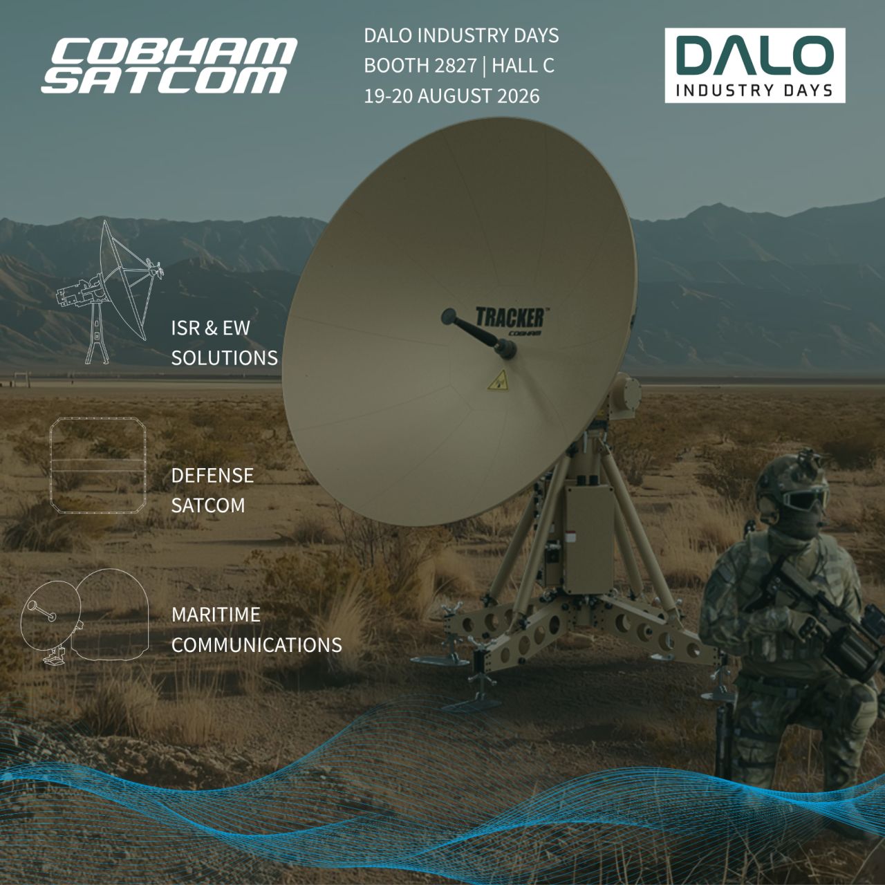 Cobham Satcom ad