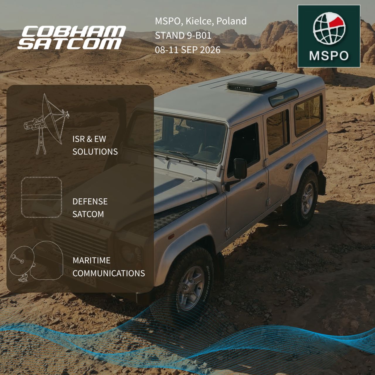 Cobham Satcom ad