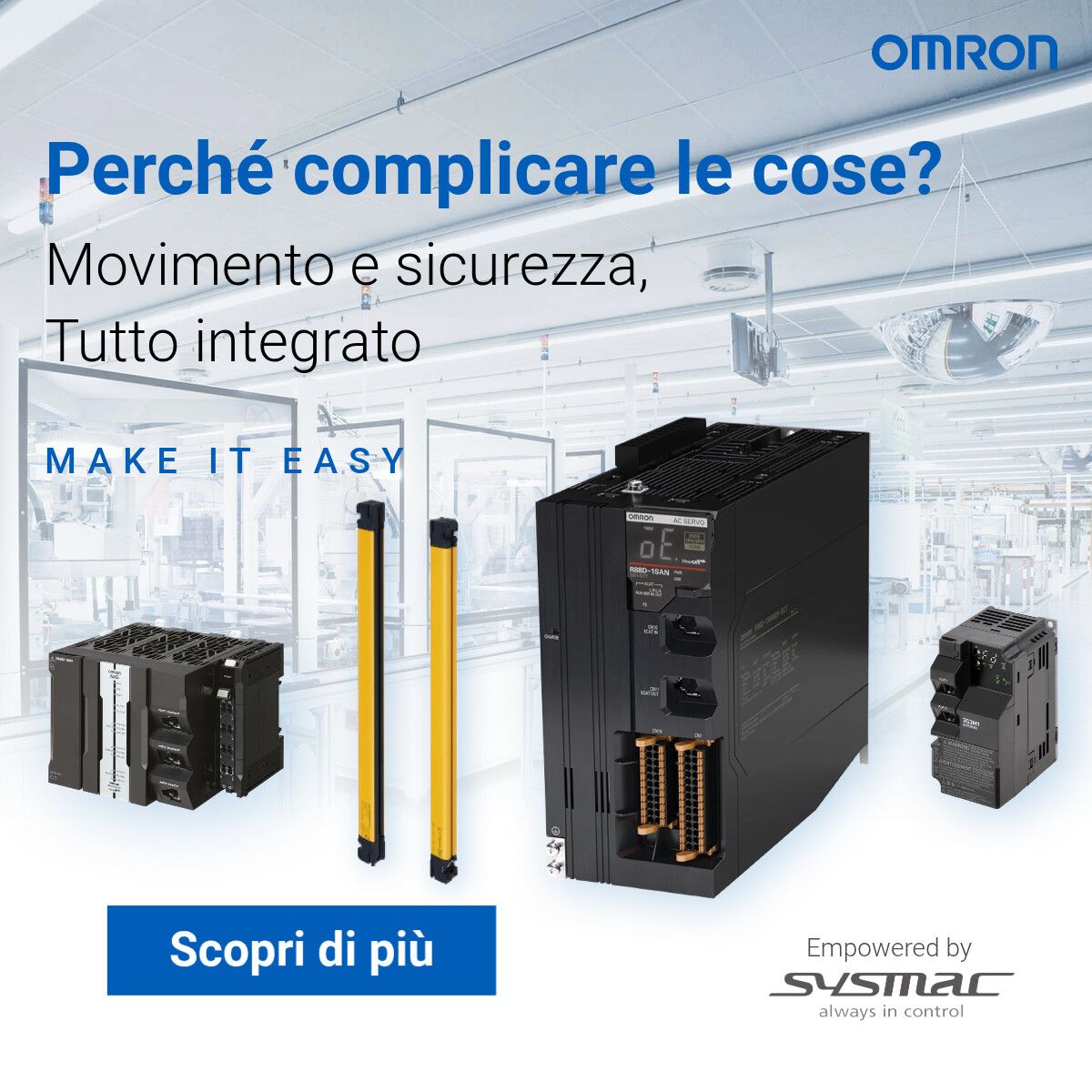 Omron Industrial Automation Europe ad