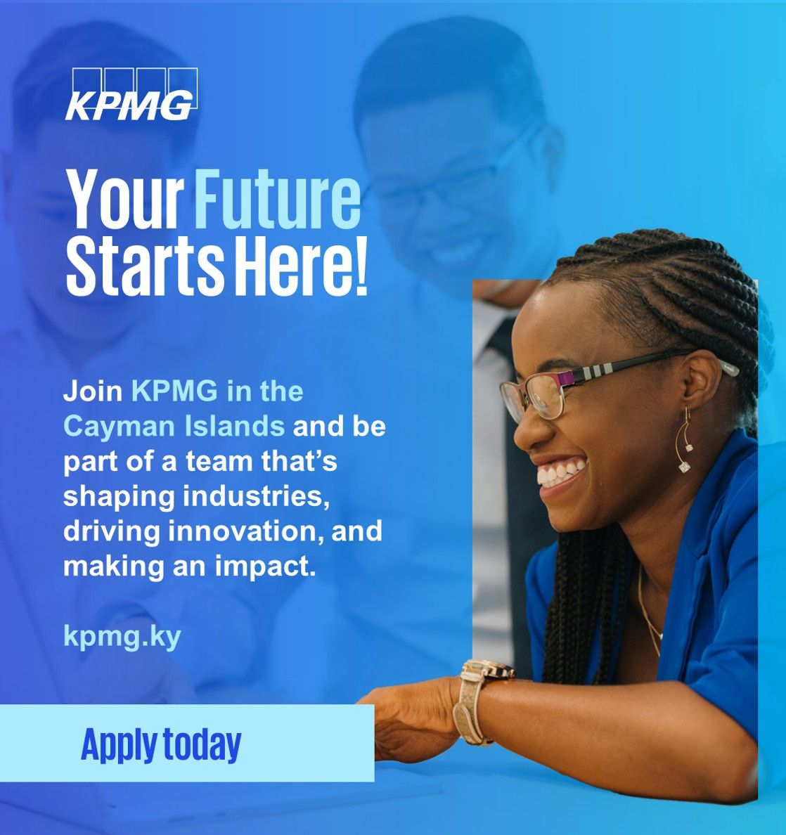 KPMG in the Cayman Islands ad