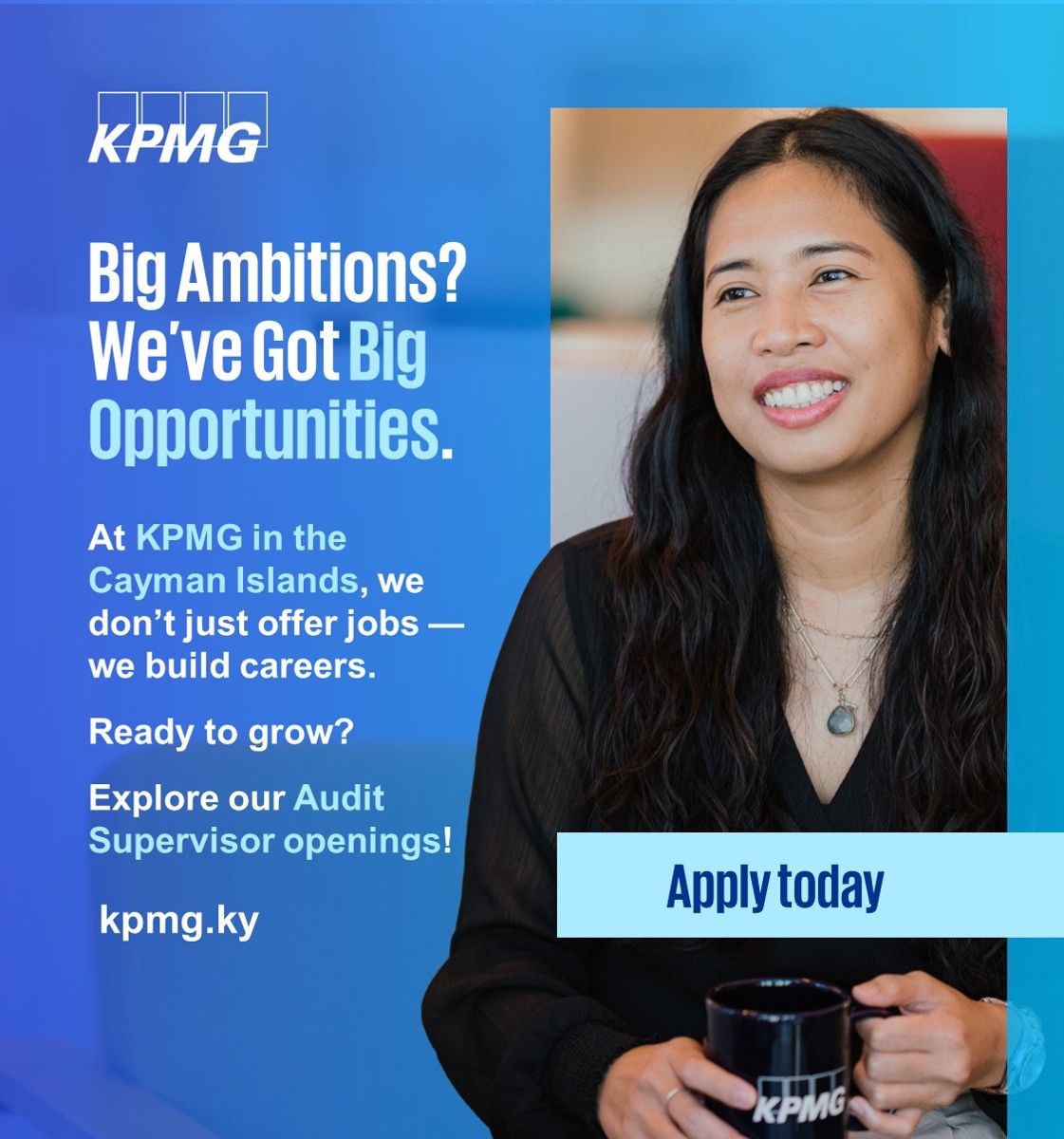 KPMG in the Cayman Islands ad
