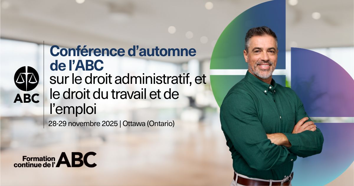 Canadian Bar Association ad