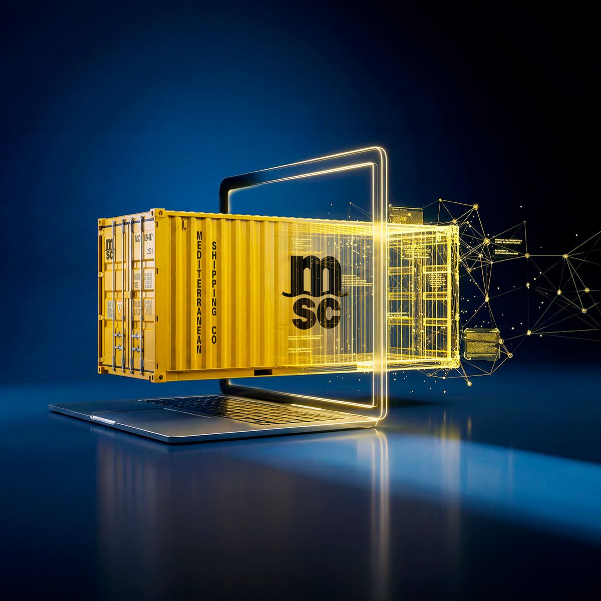 MSC Mediterranean Shipping Company ad