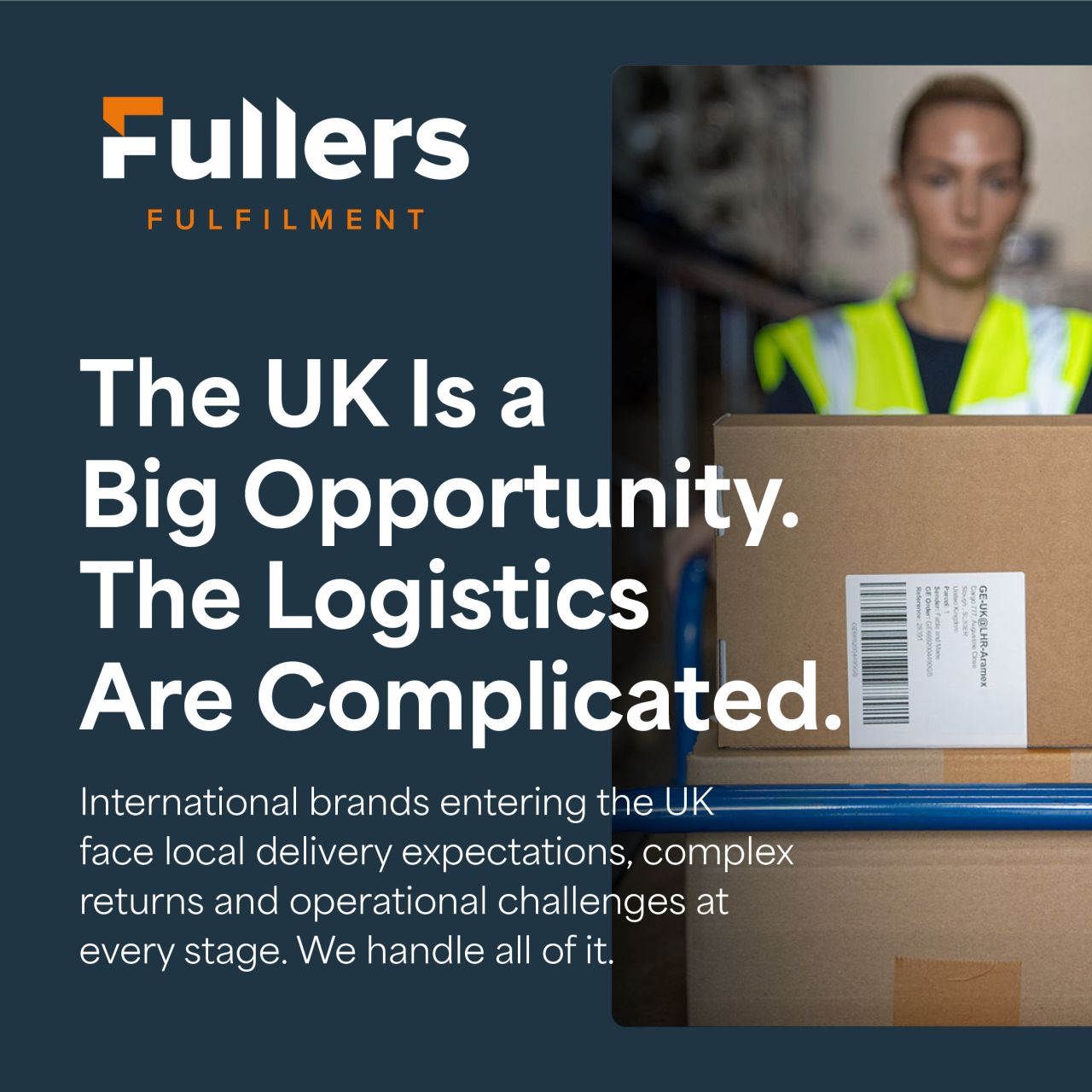 Fullers Fulfilment ad