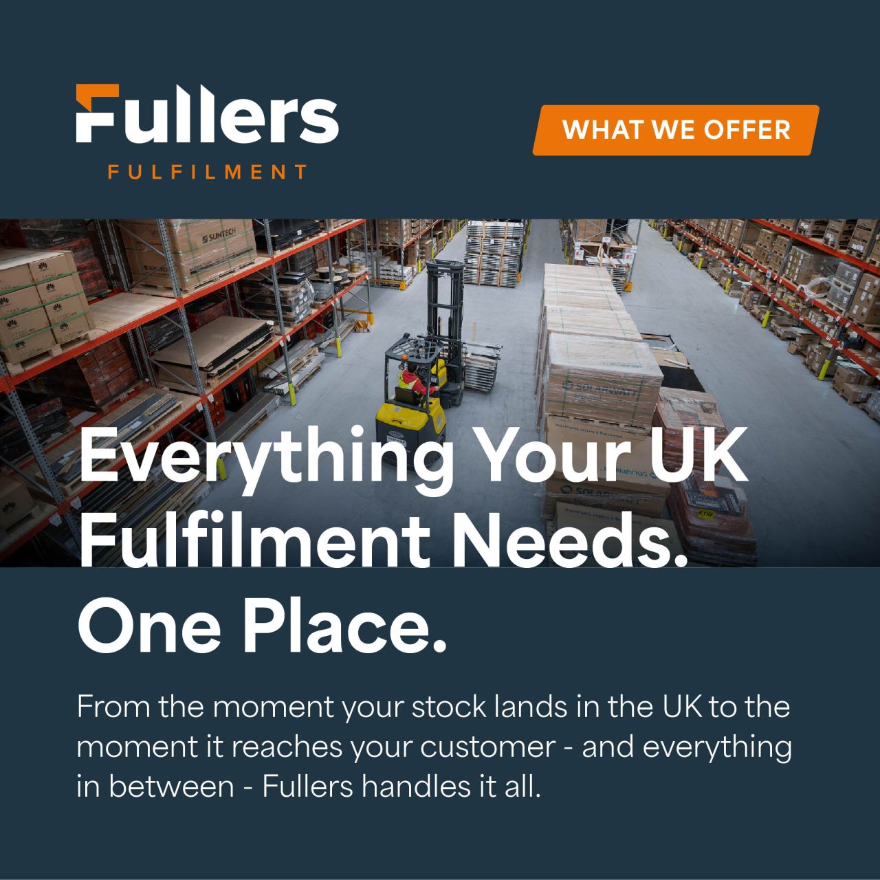 Fullers Fulfilment ad