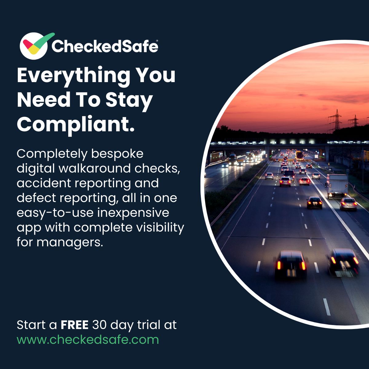 CheckedSafe ad