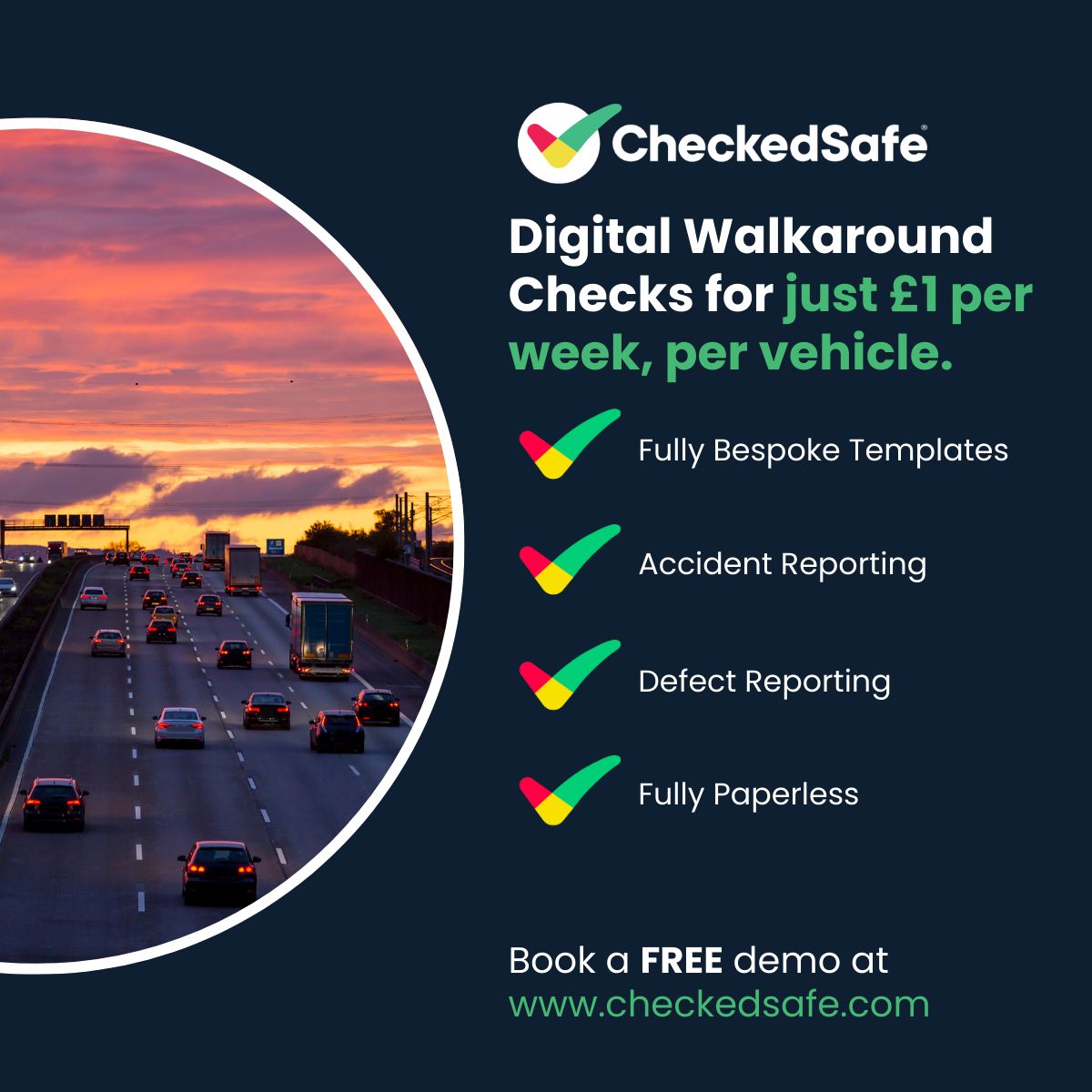 CheckedSafe ad