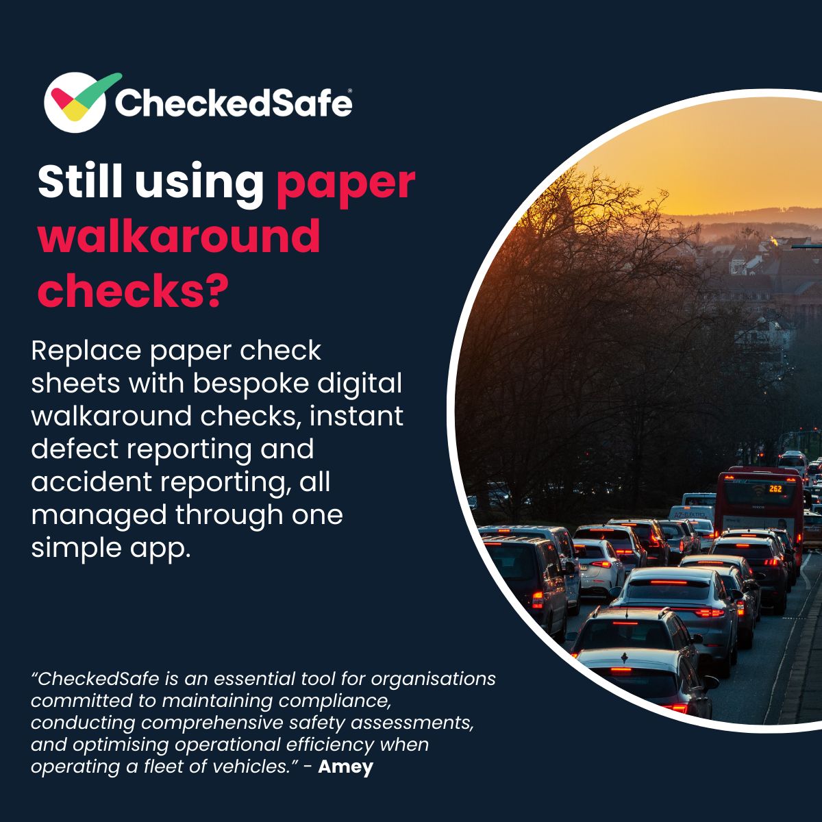 CheckedSafe ad