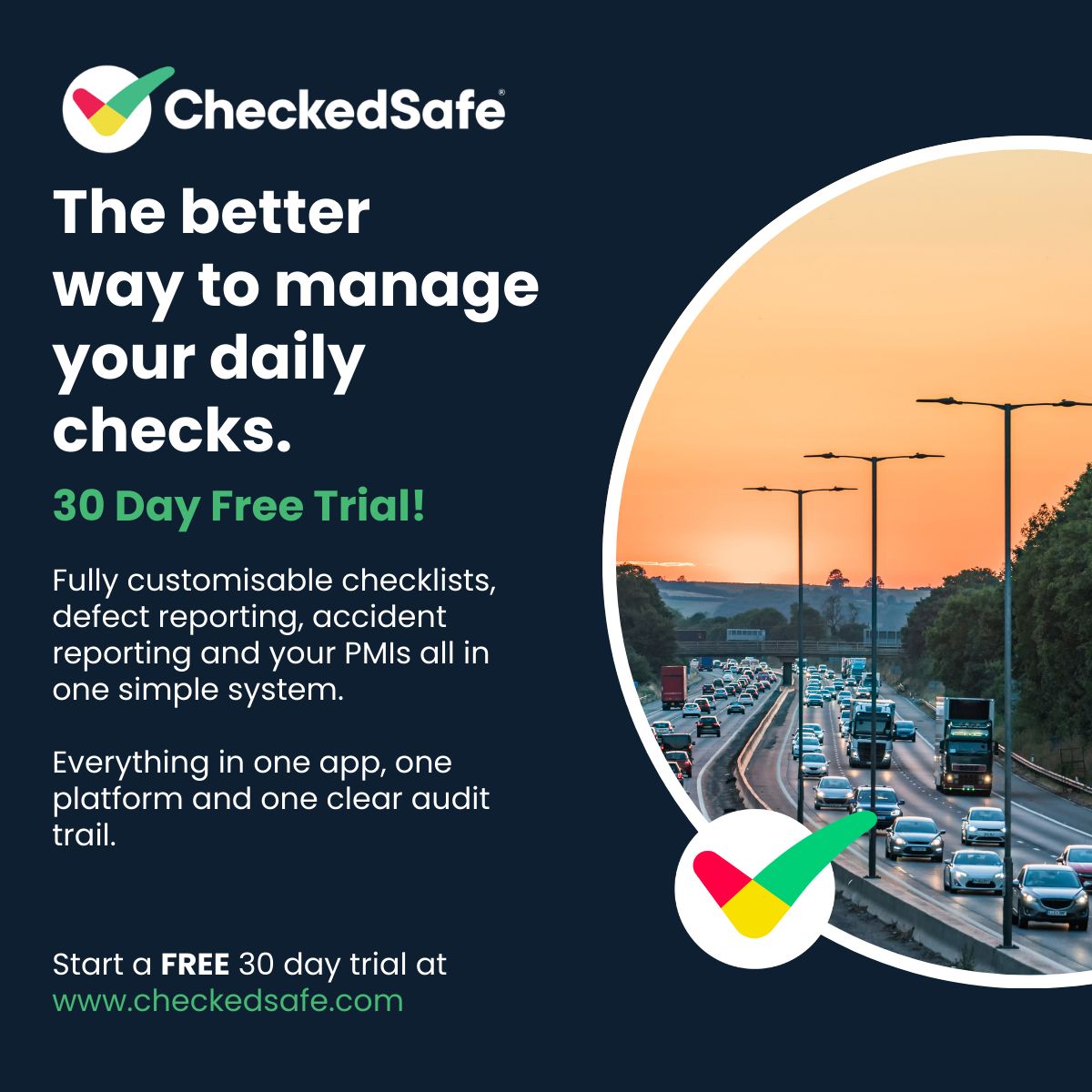 CheckedSafe ad