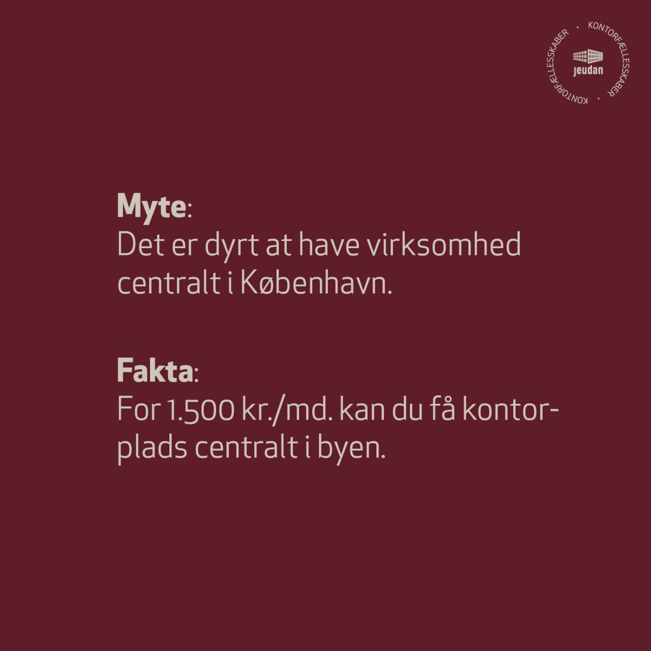 Jeudan A/S ad