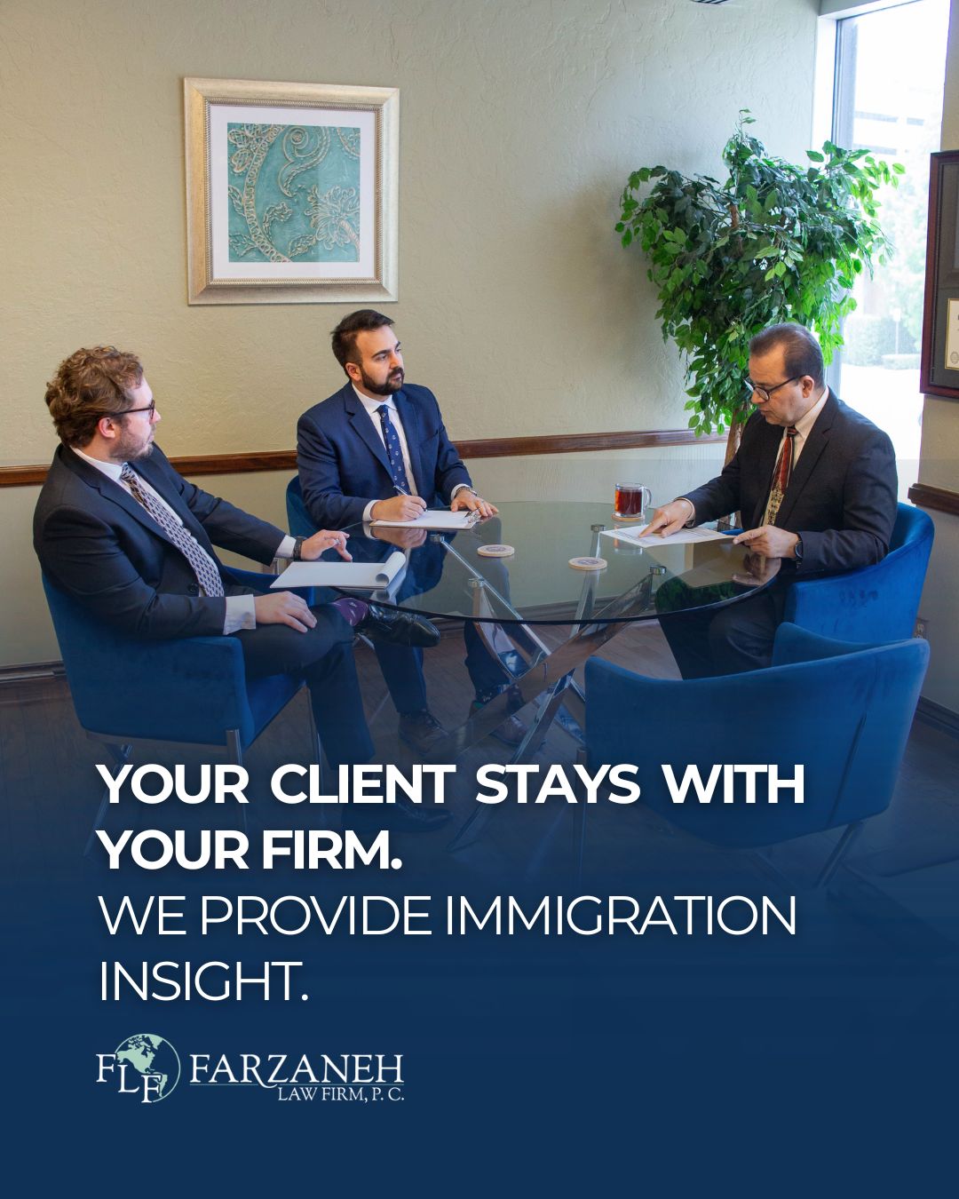 Farzaneh Law Firm, P.C. ad