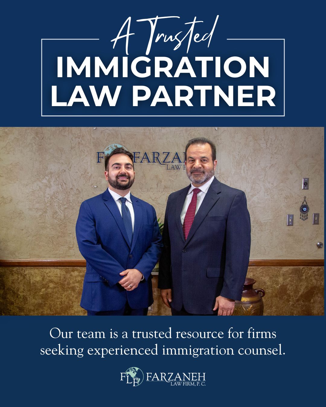 Farzaneh Law Firm, P.C. ad