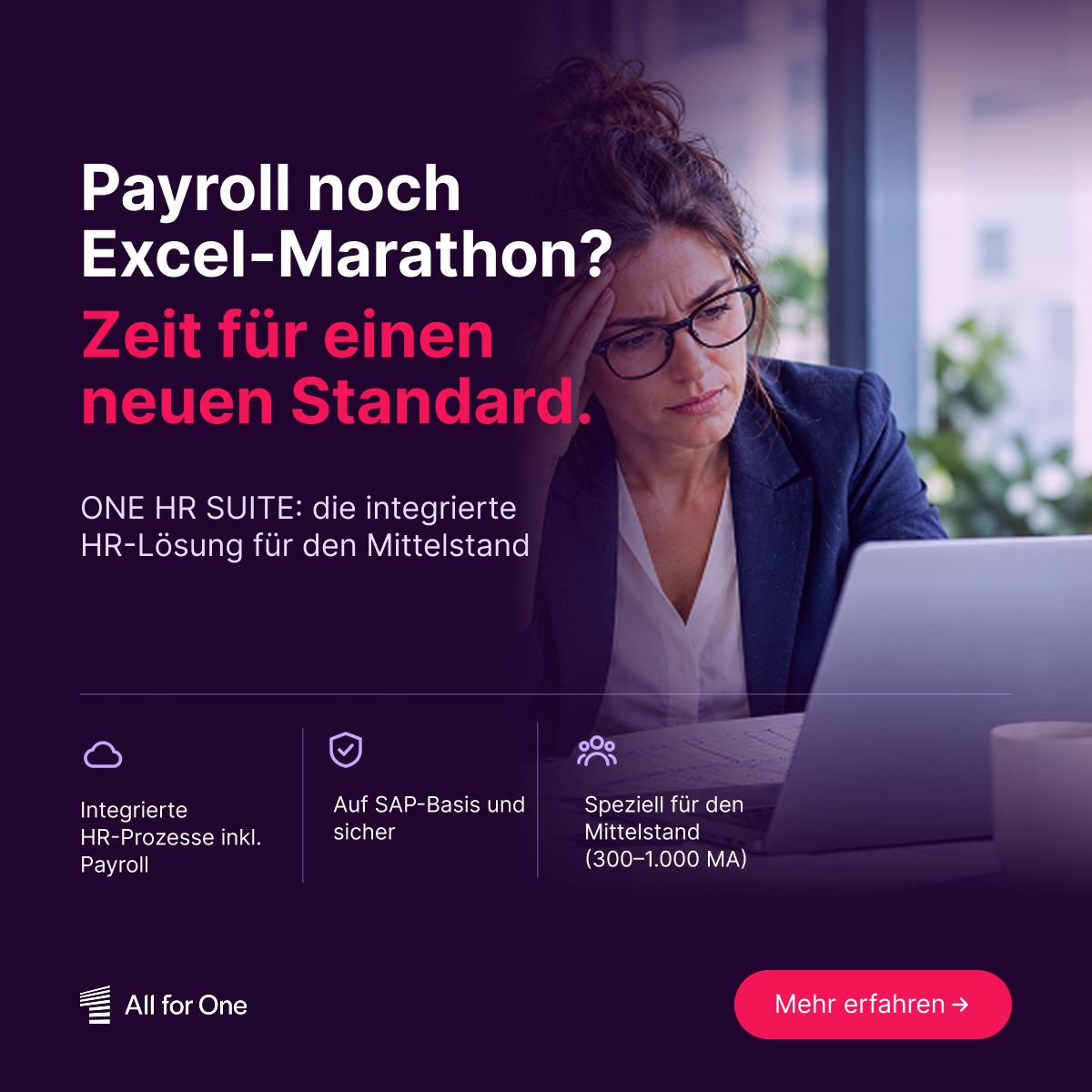 All for One | HR Consulting & Services ad