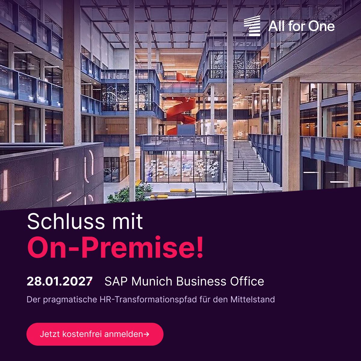 All for One | HR Consulting & Services ad