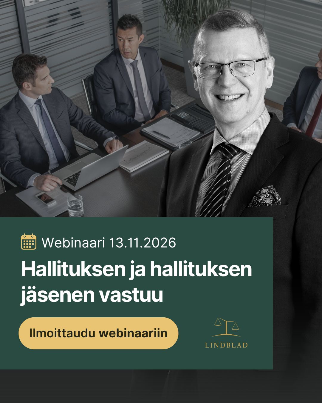 Asianajotoimisto Lindblad & Co Oy ad