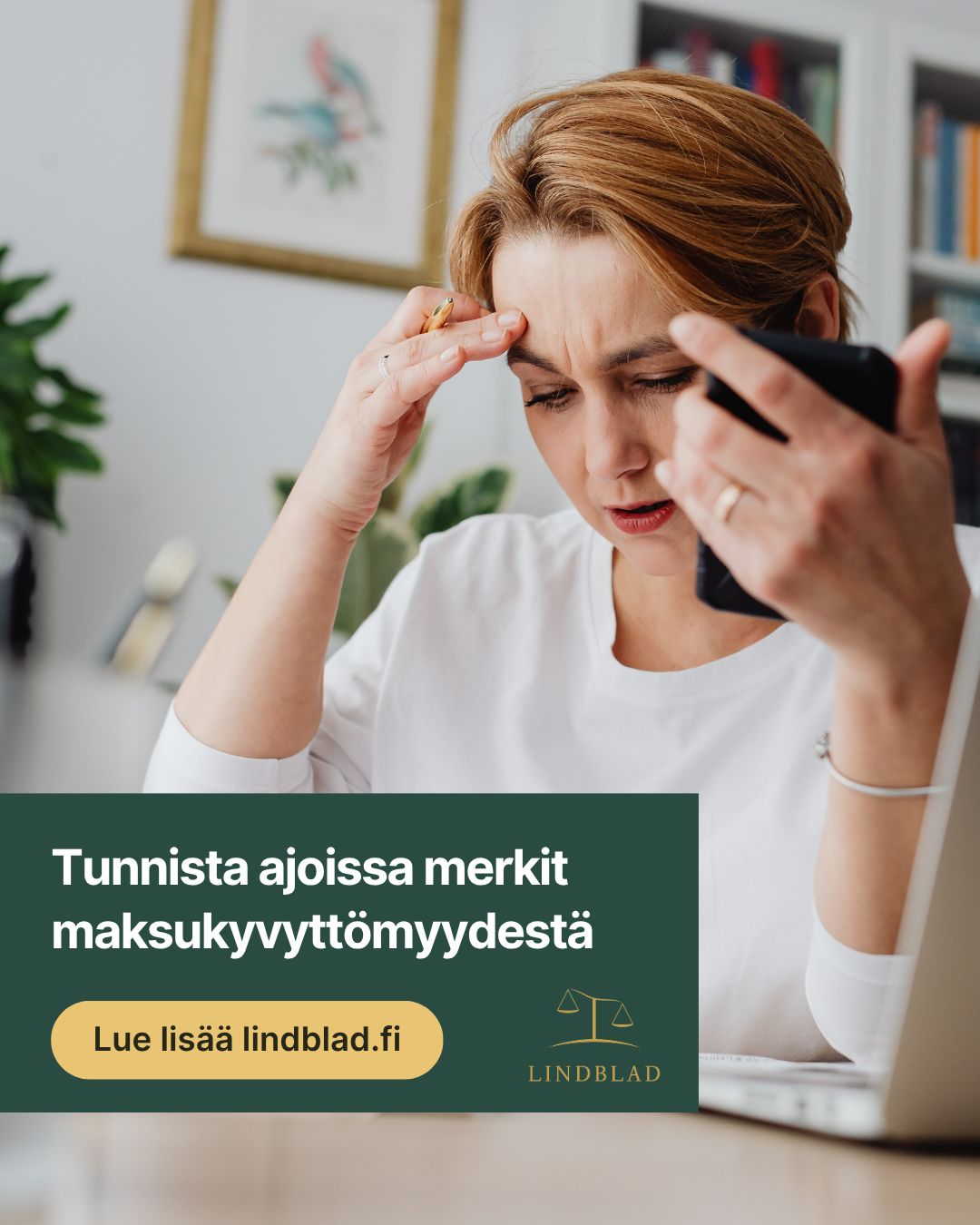 Asianajotoimisto Lindblad & Co Oy ad