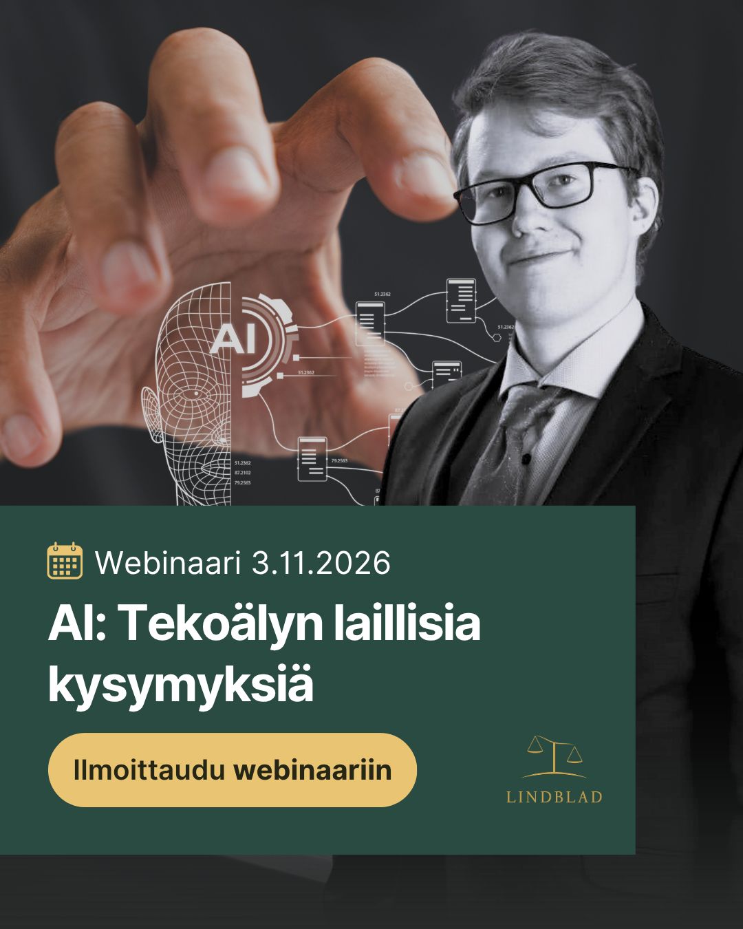 Asianajotoimisto Lindblad & Co Oy ad