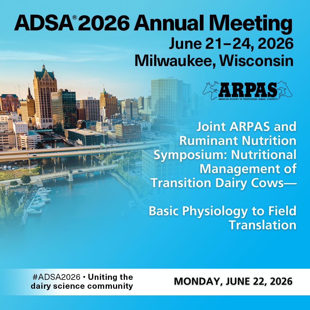American Dairy Science Association (ADSA) ad