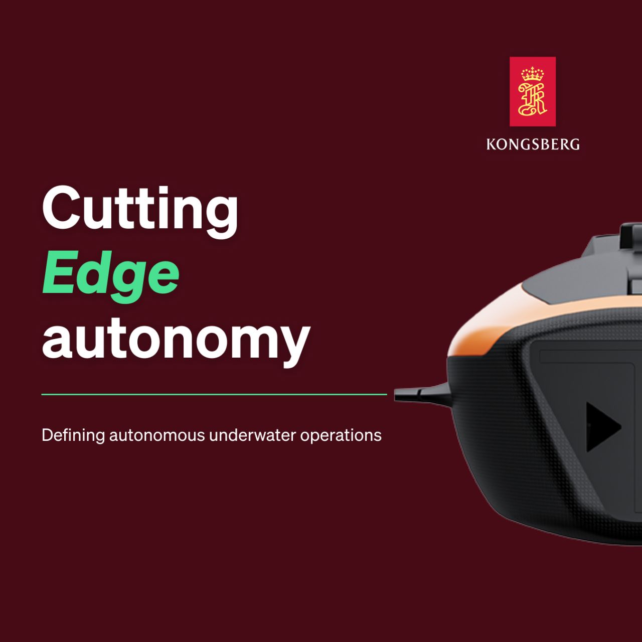 KONGSBERG ad