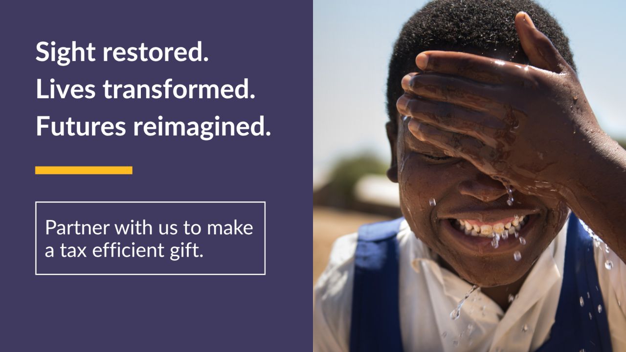 Sightsavers ad