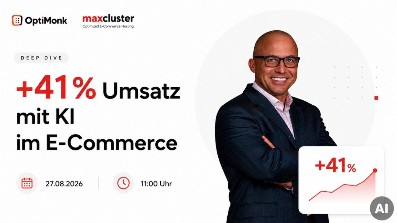 maxcluster GmbH ad