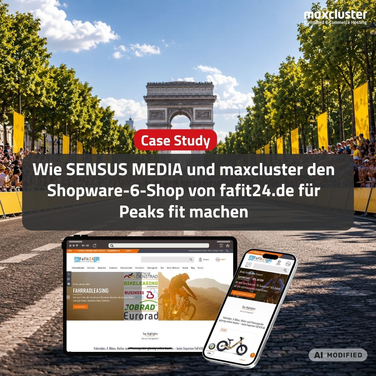 maxcluster GmbH ad