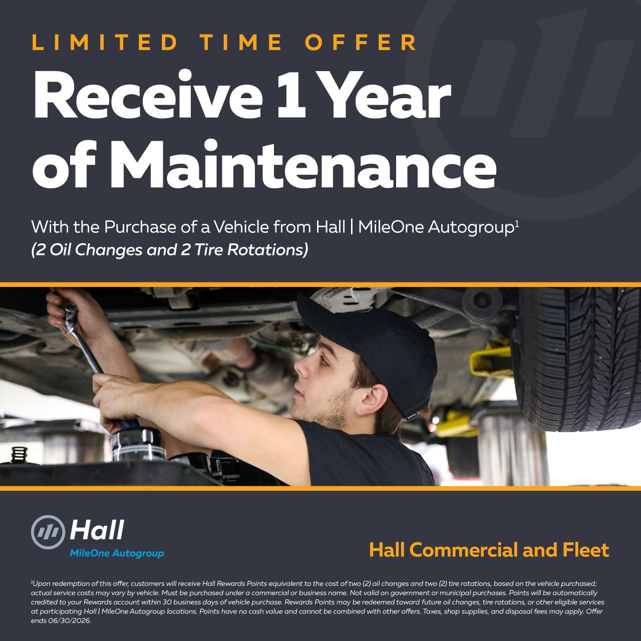 Hall Automotive Group ad
