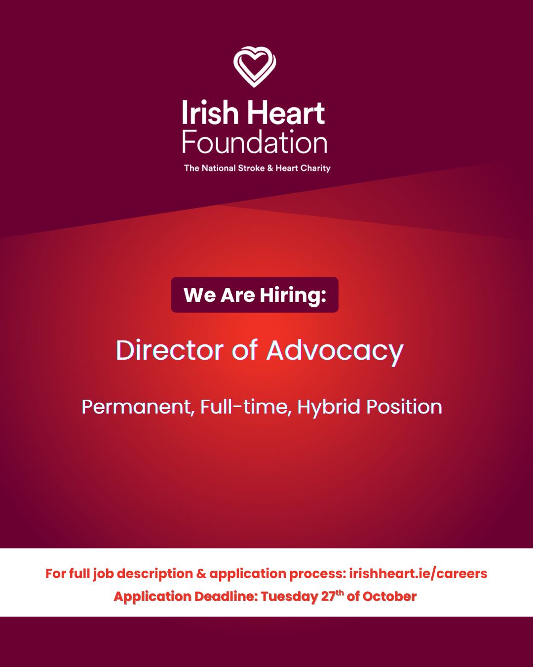 Irish Heart Foundation ad