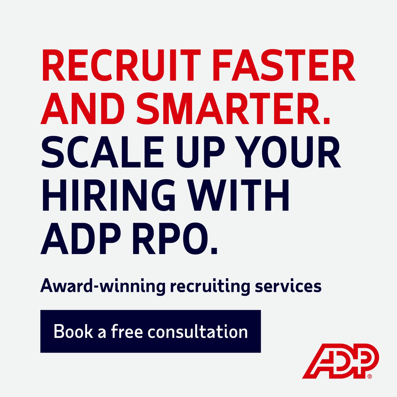 ADP Recruitment Process Outsourcing (RPO) ad