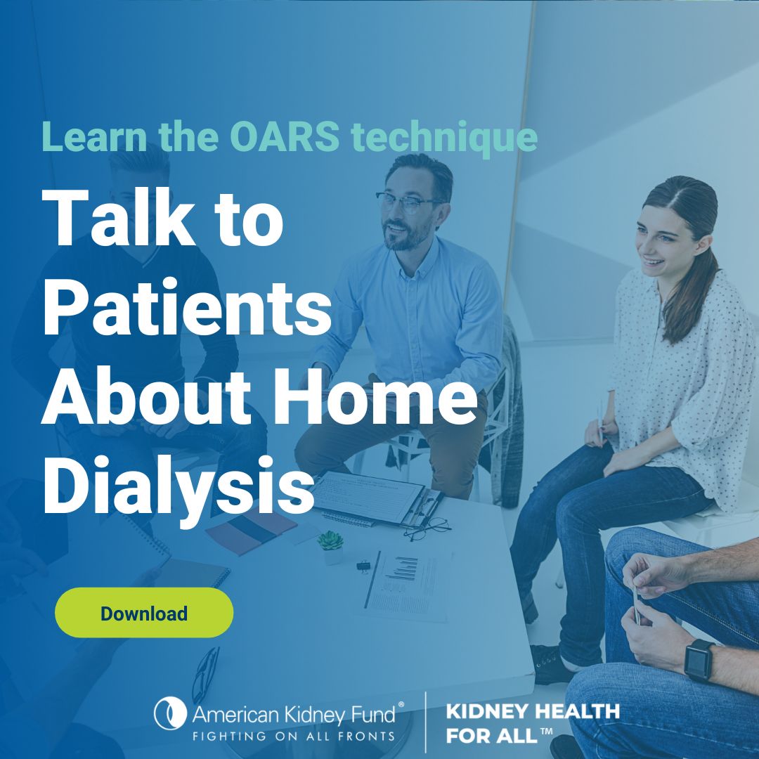 American Kidney Fund ad